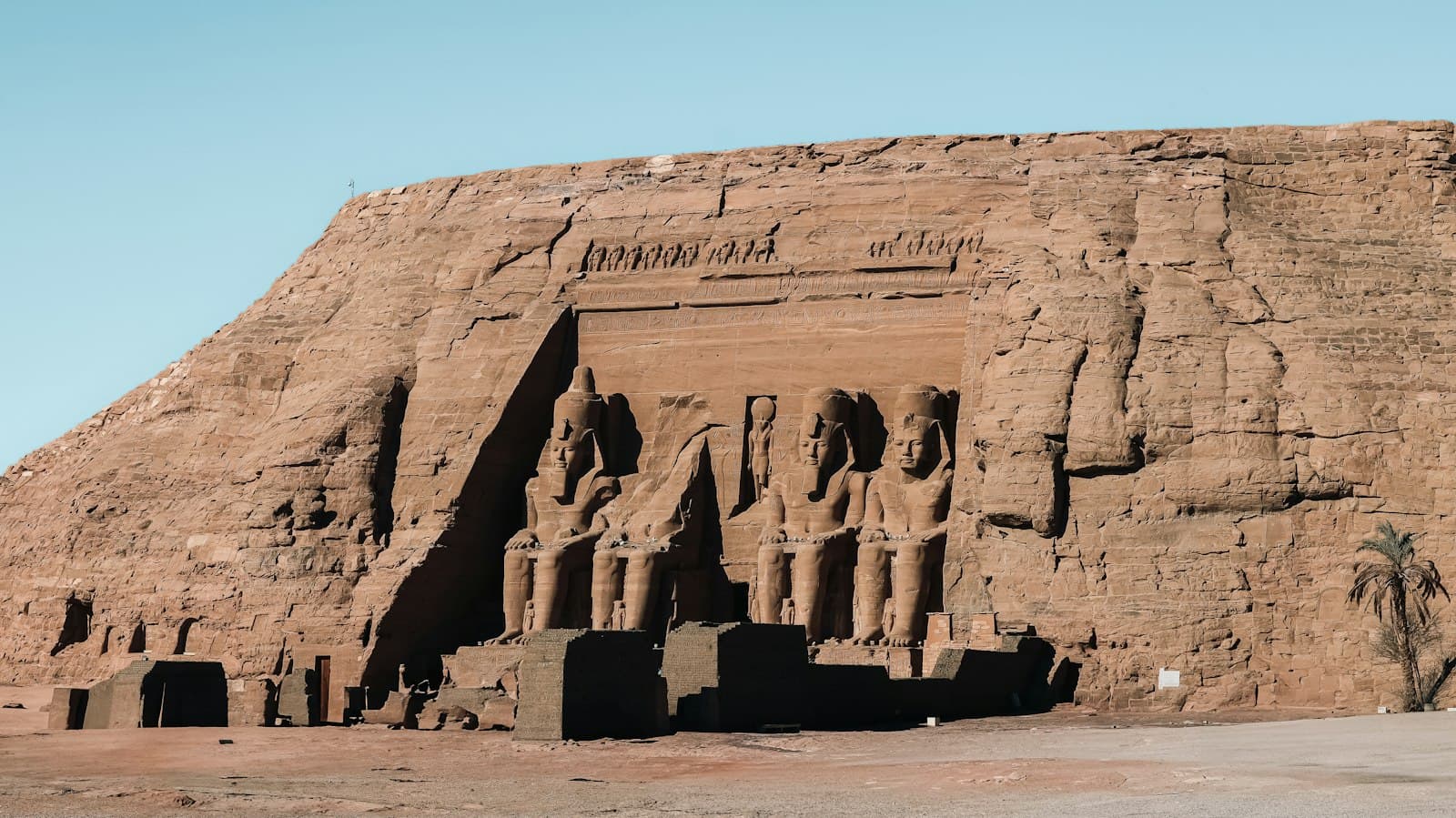 The Great Temple of Abu Simbel in Egypt